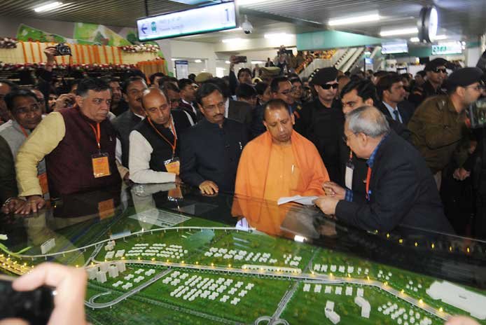 12 project inaugurated by cm yogi