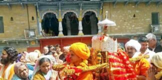 चतुर्थ केदार, भगवान रुद्रनाथ की डोली हिमालय को रवाना,19 मई को खुलेंगे रुद्रनाथ मंदिर के कपाट