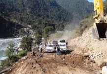 चार धाम ऑल वेदर रोड निर्माण कार्य से पर्यावरण एवं पेयजल लाइनों को पहुंच रहा नुकसान