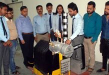 गढ़वाल वि.वि. मेकेनिकल इंजीनियरिंग के छात्रों ने बनाया धान की भूसी से चलने वाला बॉयलर