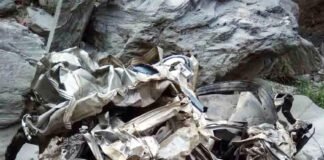 सड़क हादसे मे एक ही परिवार के तीन सदस्यों की मौत