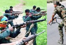 छत्तीसगढ़ के दंतेवाड़ा में नक्सली हमला, 6 पुलिसकर्मी शहीद, 2 जख्मी