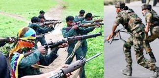 छत्तीसगढ़ के दंतेवाड़ा में नक्सली हमला, 6 पुलिसकर्मी शहीद, 2 जख्मी