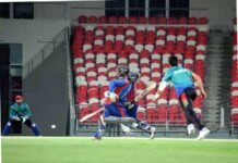 पहले T-20 अभ्यास मैच में अफगानिस्तान की टीम जीती