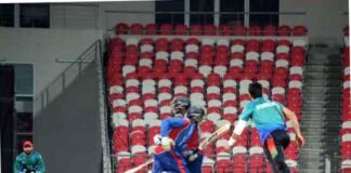 पहले T-20 अभ्यास मैच में अफगानिस्तान की टीम जीती