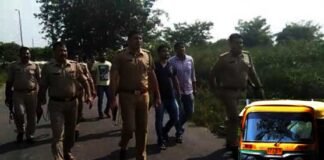 ऑटो लूटकर भाग रहे बदमाशों को पुलिस मुठभेड़ में गोली लगी, दो बदमाश घायल एक बदमाश फरार