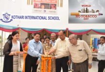 विश्व तम्बाकू निषेध दिवस के अवसर पर ग्रेटर नोएडा का नॉलेज पार्क एरिया तम्बाकू निषेध जोन घोषित