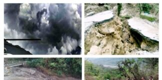 उत्तराखण्ड के चार जिलों में बादल फटा, अगले 24 घंटों में भारी बारिश की आशंका