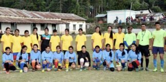 खिर्सू मे प्रथम तीलू रौतेली महिला फुटबॉल प्रतियोगिता