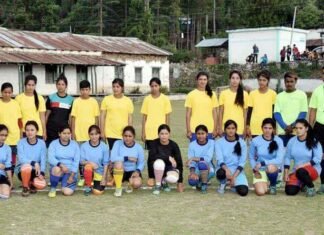 खिर्सू मे प्रथम तीलू रौतेली महिला फुटबॉल प्रतियोगिता