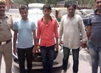 ग्रेनो. पुलिस ने मुठभेड़ के दौरान तीन बदमाशों को किया गिरफ्तार