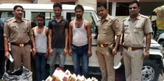 महामाया फ्लाईओवर के पास 20 पेटी अवैध शराब के साथ तीन शराब तस्कर गिरफ्तार