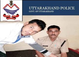 उत्तराखण्ड पुलिस के जवान ने जान पर खेलकर बचाया तीर्थयात्रियों को पुलिस