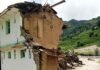 चमोली जनपद में बादल फटने से भारी तबाही, कई मकान व वाहन आपदा की भेंट चढ़े बादल फटने