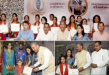 उपासना सेमवाल सहित 13 महिलाओं को “वीरांगना तीलू रौतेली” सम्मान तीलू