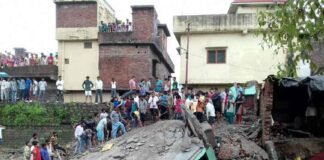 कोटद्वार में भारी बारिश से तबाही: एक महिला की मौत, कई बीघा खेती की जमीन तबाह KOTDWAR-apda