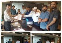 शहर की समस्याओं को लेकर समाजसेवी प्रतिनिधियों ने प्राधिकरण के सीईओ से मुलाकात की active-citigen-greno