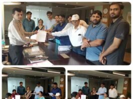 शहर की समस्याओं को लेकर समाजसेवी प्रतिनिधियों ने प्राधिकरण के सीईओ से मुलाकात की active-citigen-greno