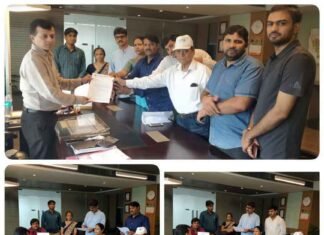 शहर की समस्याओं को लेकर समाजसेवी प्रतिनिधियों ने प्राधिकरण के सीईओ से मुलाकात की active-citigen-greno