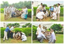 आई.टी.एस. डेन्टल कॉलेज के छात्रों ने वृक्षारोपण कर मनाया ग्रीन कैंपस डे its-dental-college-greater-noida