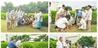 आई.टी.एस. डेन्टल कॉलेज के छात्रों ने वृक्षारोपण कर मनाया ग्रीन कैंपस डे its-dental-college-greater-noida