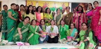 महिला शक्ति उत्थान मंडल द्वारा ग्रेटर नोएडा में तीज कार्यक्रम mahila-unnati-santha
