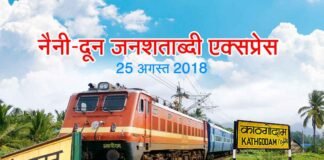 कल से दौड़ेगी नैनी-दून जनशताब्दी एक्सप्रेस: जानिए पूरा शेड्यूल naini-dun-express