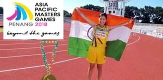 उत्तराखण्ड की शिक्षिका ने एशिया पैसिफिक मास्टर्स गेम्स 2018 में जीता मेडल ASIA-PACIFIC-MASTERS-GAMES