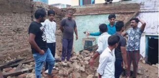 बिलासपुर में दर्दनाक हादसा, मकान गिरने से महिला की मौत, पति की हालत नाजुक bilaspur-hadsa