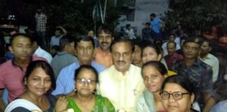 जनसंवाद अभियान के तहत डॉ. महेश शर्मा बीटा-2 सेक्टर पहुंचे dr. mahesh-sharma