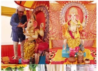 गामा-2, गली न. 9 में श्री गणेश महोत्सव का शुभारम्भ ganesh-mahotsav-gama