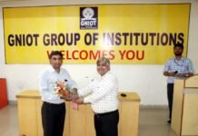 जी.एन.आई.ओ.टी. कॉलेज में मैकेनिकल इंजीनियरिंग की विशेषज्ञ वार्ता gniot-ME-expert-talk