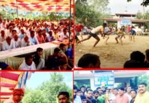 बाबा झाण्डेवाला मंदिर में चल रही कबड्डी प्रतियोगिता में गुनपुरा गाँव विजयी Kabaddi