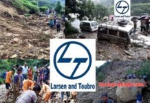 लार्सन एंड टुब्रो (L&T) ने उत्तराखण्ड को दी पांच करोड़ की सहायता राशि larsen and toubro