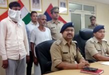 रिटार्यड जज के बेटे को अगवा कर लूटपाट करने वाले दो बदमाश गिरफ्तार lutere-greater-noida