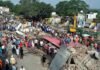 देहरादून में अतिक्रमण पर चला बुल्डोजर, व्यापारी हुए बेकाबू, एसपी सिटी से नोकझोंक premnagar-demolition