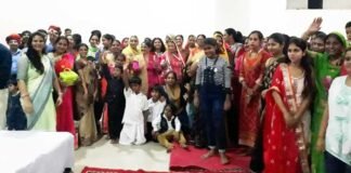 राजस्थान मित्र मण्डल कल्याण समिति ने ग्रेटर नोएडा में मनाया तीज महोत्सव rajasthan-mitr-mandal-greno