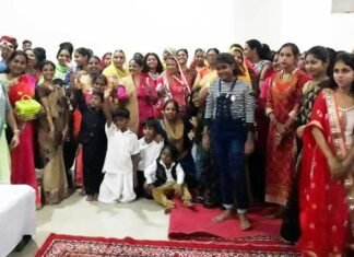 राजस्थान मित्र मण्डल कल्याण समिति ने ग्रेटर नोएडा में मनाया तीज महोत्सव rajasthan-mitr-mandal-greno