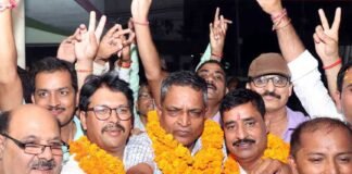 दिग्विजय सिंह चौहान बने राज्य प्राथमिक शिक्षक संघ अध्यक्ष, नंदन सिंह महामंत्री rajkiya-prathmik-shikshak-sangh