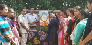 शहीद सरदार भगत सिंह की 111वी जयंती पर श्रध्दा सुमन अर्पित किये shankar-school-greater noida