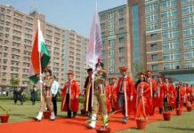 शारदा विश्वविद्यालय का तीसरा दीक्षांत समारोह: आईटी एक्सपर्ट सीपी गुरनानी को मानद उपाधि Sharada-University-convocat