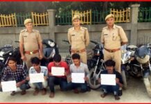 पलक झपकते ही वाहन चुराने वाले गैंग का पर्दाफाश: सरगना सहित 5 शातिर चोर चढ़े पुलिस के हत्थे vaahan chor