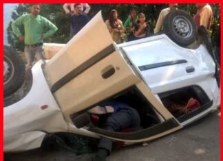 रुद्रप्रयाग में अल्टो कार खाई में गिरी, एक की मौत, दो घायल car-accident-in-rudrprayag