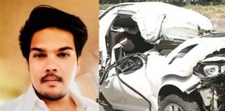 ग्रेटर नोएडा एक्सप्रेसवे पर दर्दनाक सड़क हादसे में एमबीए के छात्र की मौत car-accident--noida-express