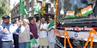 उत्तराखंड की पहली इलेक्ट्रिक बस का ट्रायल रन शुरू electric-bus-trial-uttarakh