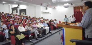 जी.एन.आई.ओ.टी कॉलेज में भाजपा के राष्ट्रीय प्रवक्ता का दौरा gniot-college