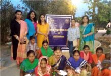 इनर व्हील क्लब की महिलाओं ने साकीपुर गांव में मनाया प्रोजेक्ट करवाचौथ inner wheel karvachauth