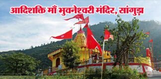 माँ भुवनेश्वरी मंदिर बिलखेत में शोभा यात्रा निकलकर किया नवरात्रों का शुभारम्भ maa-bhuvaneshwari-devi