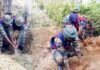 उत्तराखण्ड मे जमीन में दफन 555 मिसाइलों को सेना द्वारा किया जा रहा है निष्क्रिय misael