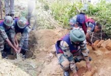 उत्तराखण्ड मे जमीन में दफन 555 मिसाइलों को सेना द्वारा किया जा रहा है निष्क्रिय misael